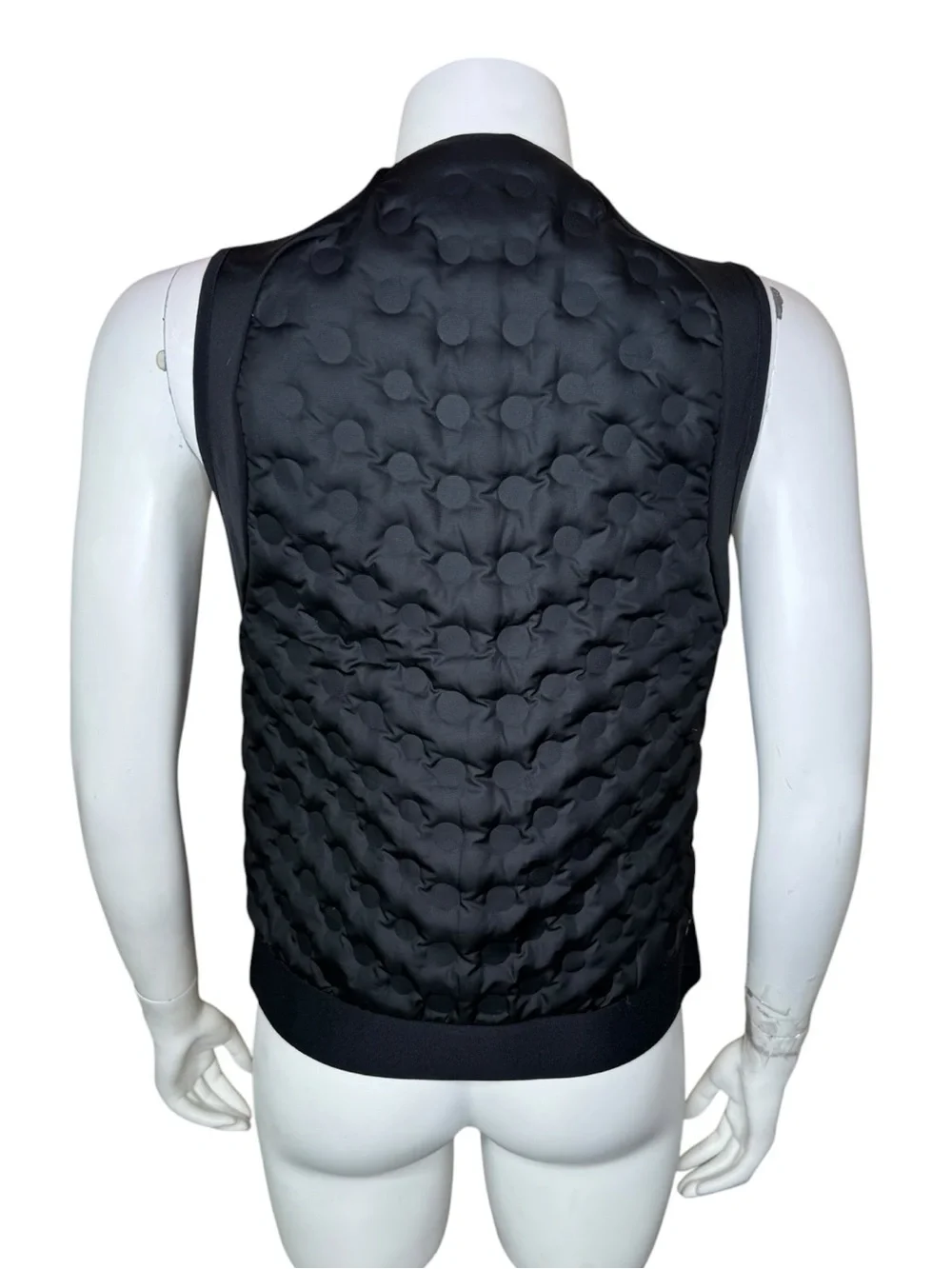 Nike Aeroloft Down Running Vest S Quilted Puffer Black CZ1607